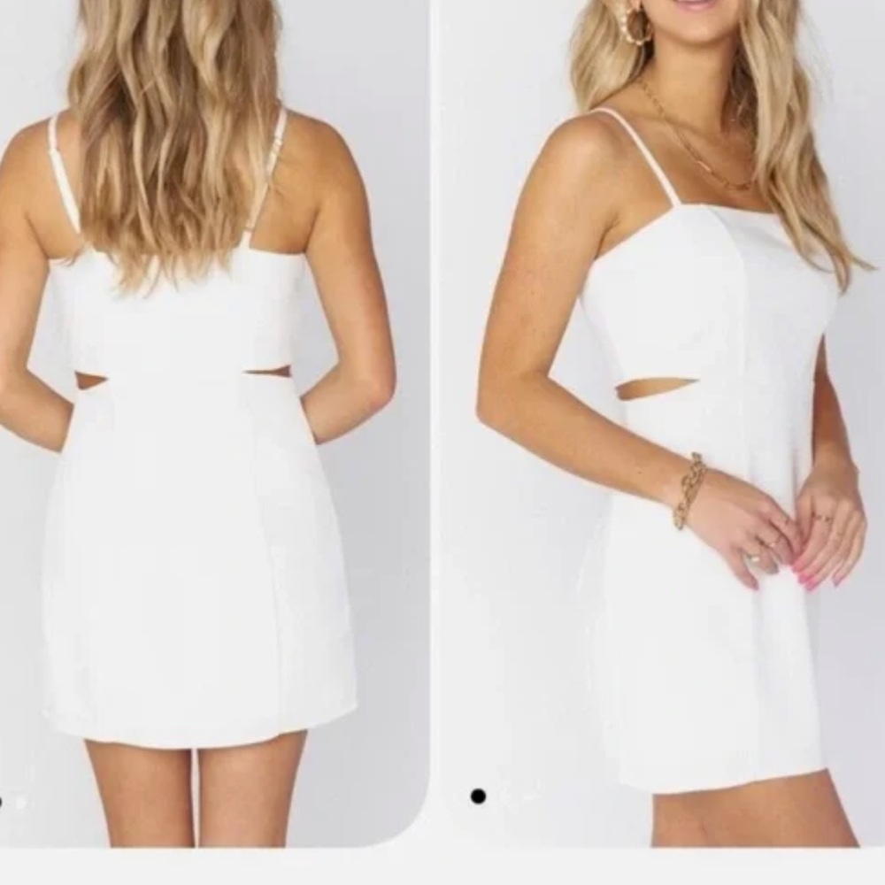 NWT! ‘Show Me Your MuMu’ White Sleeveless Dress